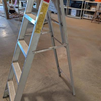 Aluminum 5 Foot Ladder