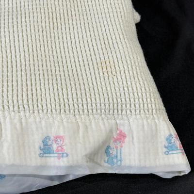 Lot of Vintage Baby’s Children’s Blanket #3