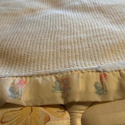 Lot of Vintage Baby’s Children’s Blanket #3