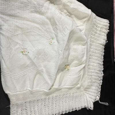 Lot of Vintage Baby’s Children’s Blanket #3