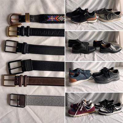 New Balance, Ecco, Ugg, and Other Shoes and Leather Belts - Men’s Size 9.5-10.5 (B3-DZ)