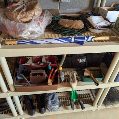 Assortment Of Garden Outdoor & House Supplies