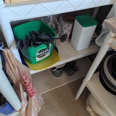 Assortment Of Garden Outdoor & House Supplies