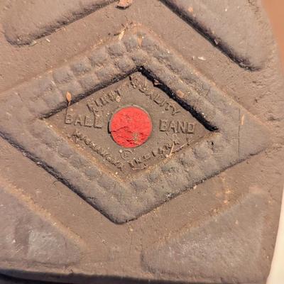 Vintage Ball Band Thermo Ply Insulated Rain Hunting Rubber Boots