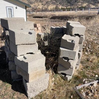Cement blocks 