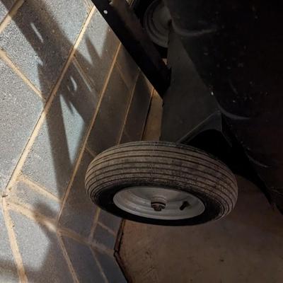 Dump Cart With Tow Hitch