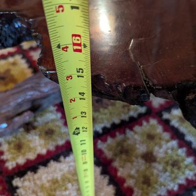 California Redwood Burl Coffee Table