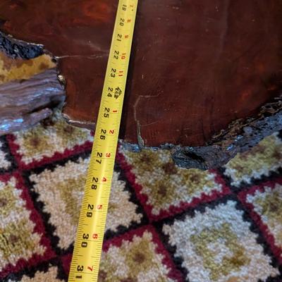California Redwood Burl Coffee Table