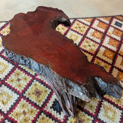 California Redwood Burl Coffee Table