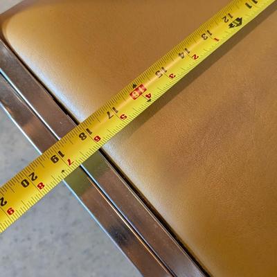 Vintage Padded Yellow Chair