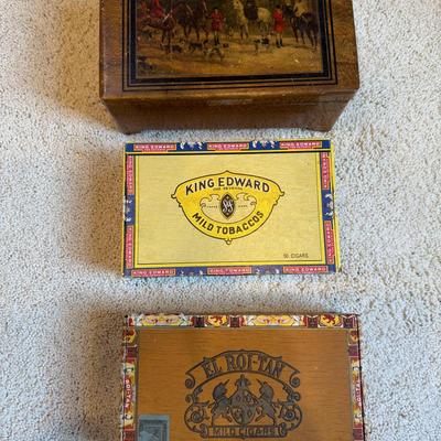 Vintage Cigar Boxes