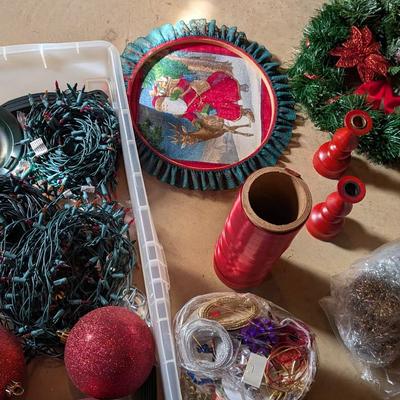 Assortment Of Christmas Decorations