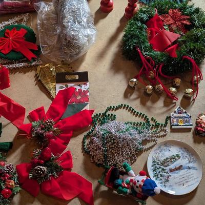 Assortment Of Christmas Decorations