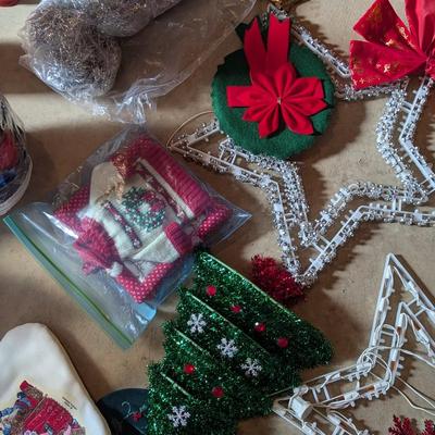 Assortment Of Christmas Decorations