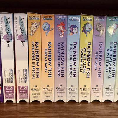 Children's Educational VHS Tapes.