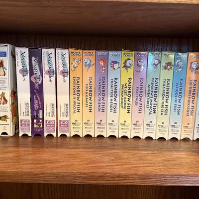 Children's Educational VHS Tapes.