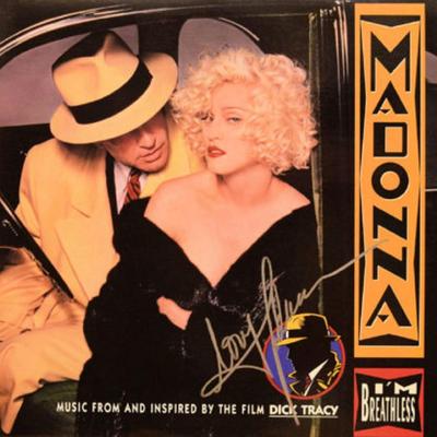 Madonna signed I’m Breathless album