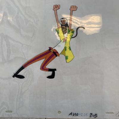 Ace Ventura original artwork and cel