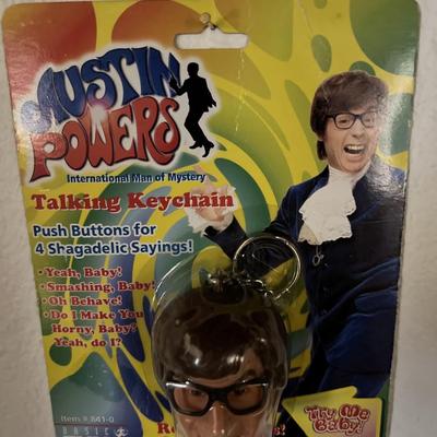 Austin Powers Talking Key Chain