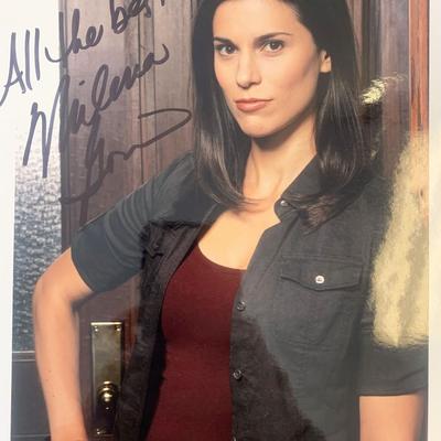 Milena Govich signed photo