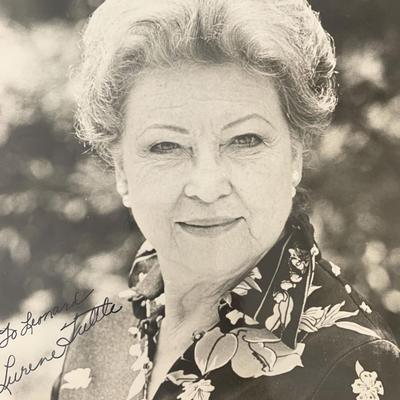 Lurene Tuttle signed photo