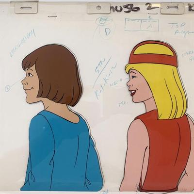 Original cartoon artwork sericel