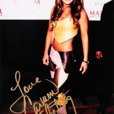 Carmen Electra signed photo 