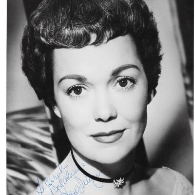 Jane  (Wyman) Reagan signed photo