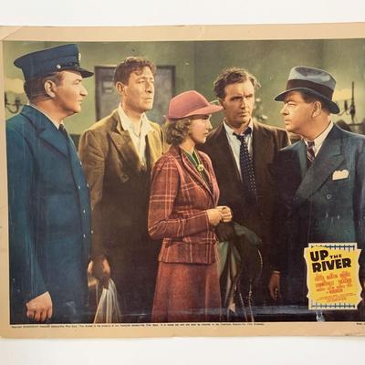Up the River original 1938 vintage lobby card