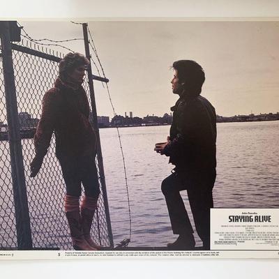 Staying Alive 
original 1983 vintage lobby card