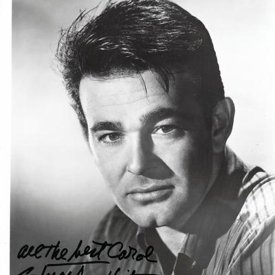Stuart Whitman signed photo