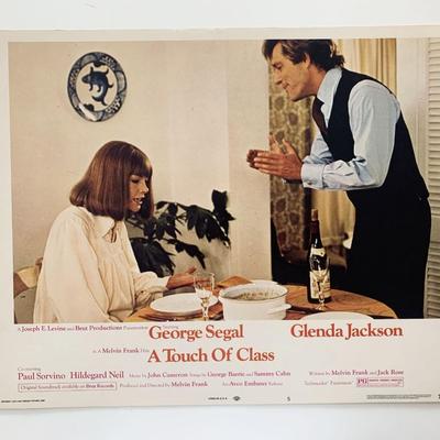 A Touch of Class original 1973 vintage lobby card 