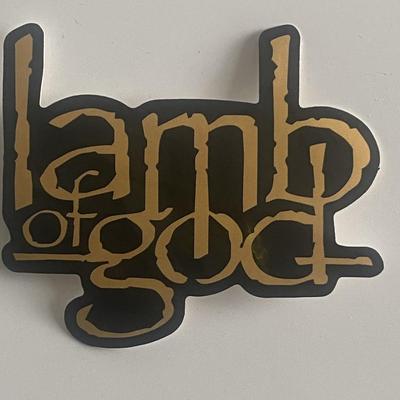 Lamb of God sticker 