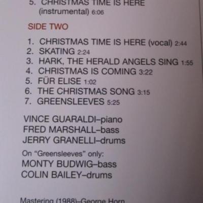 VINTAGE Vince Guaraldi, A Charlie Brown Christmas LP record