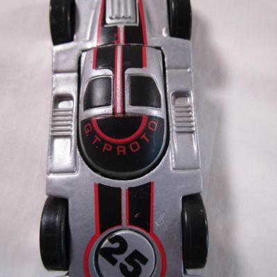 8 toy cars, various brands