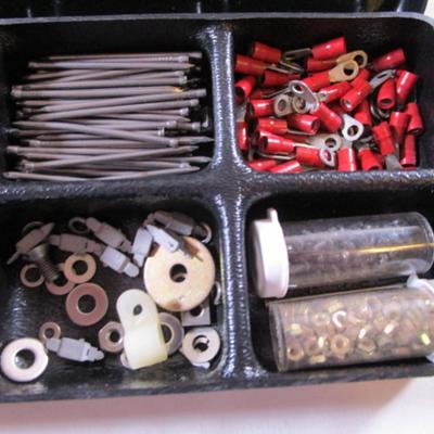 Hardware collection in divided case