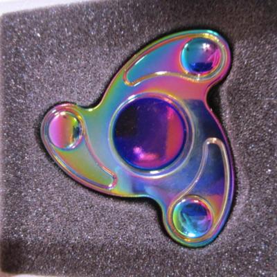 Figit spinner, iridescent