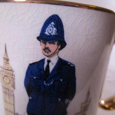 Porcelain mug with London Policeman on it