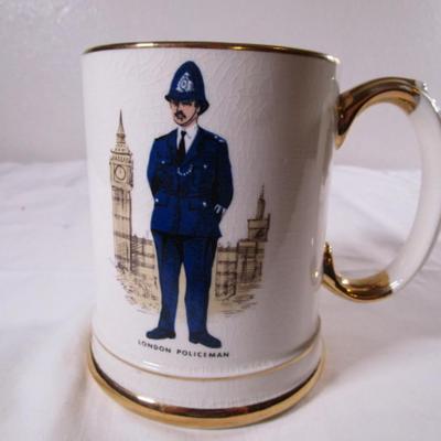 Porcelain mug with London Policeman on it
