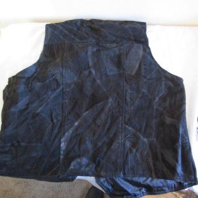 Suede Leather Vest