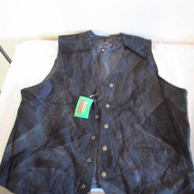 Suede Leather Vest