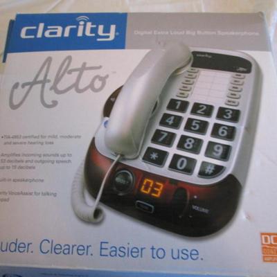 Clarity Digital extra loud big button speaker phone