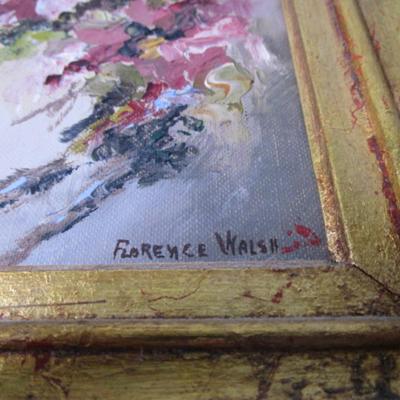 Florence Walsh floral painting