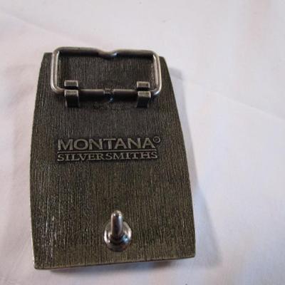 Montana Silversmith belt buckle