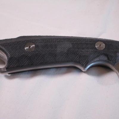 Mossy Oak fixed blade knife with leather sheath