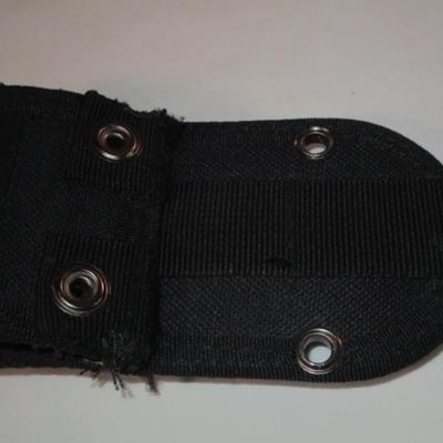 HX Outdoors knife with cloth sheath