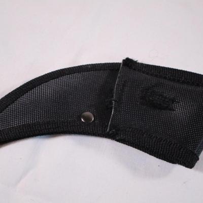 MTech serrated edge with black cord-wrapped handle