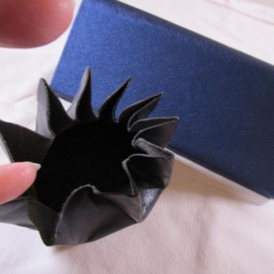 Leather coin purse