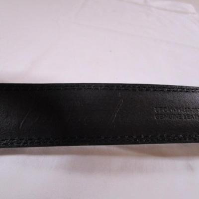 Dickie's black leather belt
