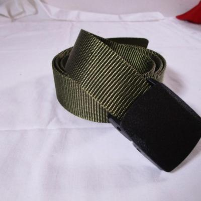 Web belt, olive green
